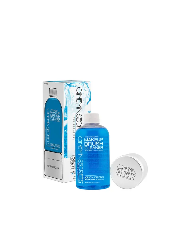 Cinema Secrets kit nettoyant pinceaux vanille 8oz + bac alu