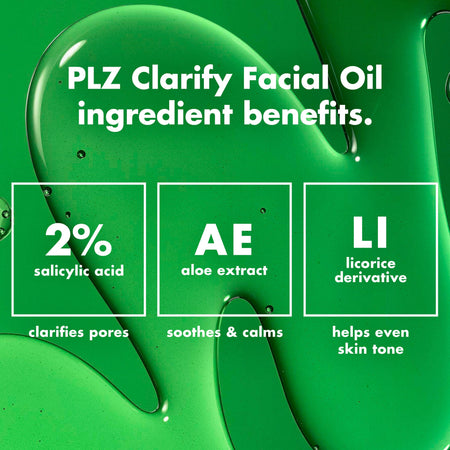 E.L.F. PLZ Clarify Huile Visage Acide Salicylique 2% Points Noirs