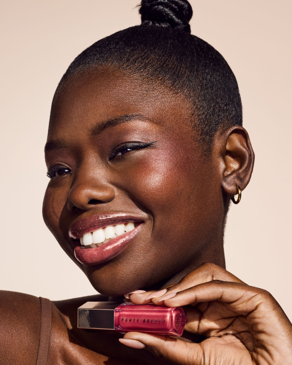 Fenty Beauty Gloss Bomb gloss Pink Dragonfly 9 mL doré rosé