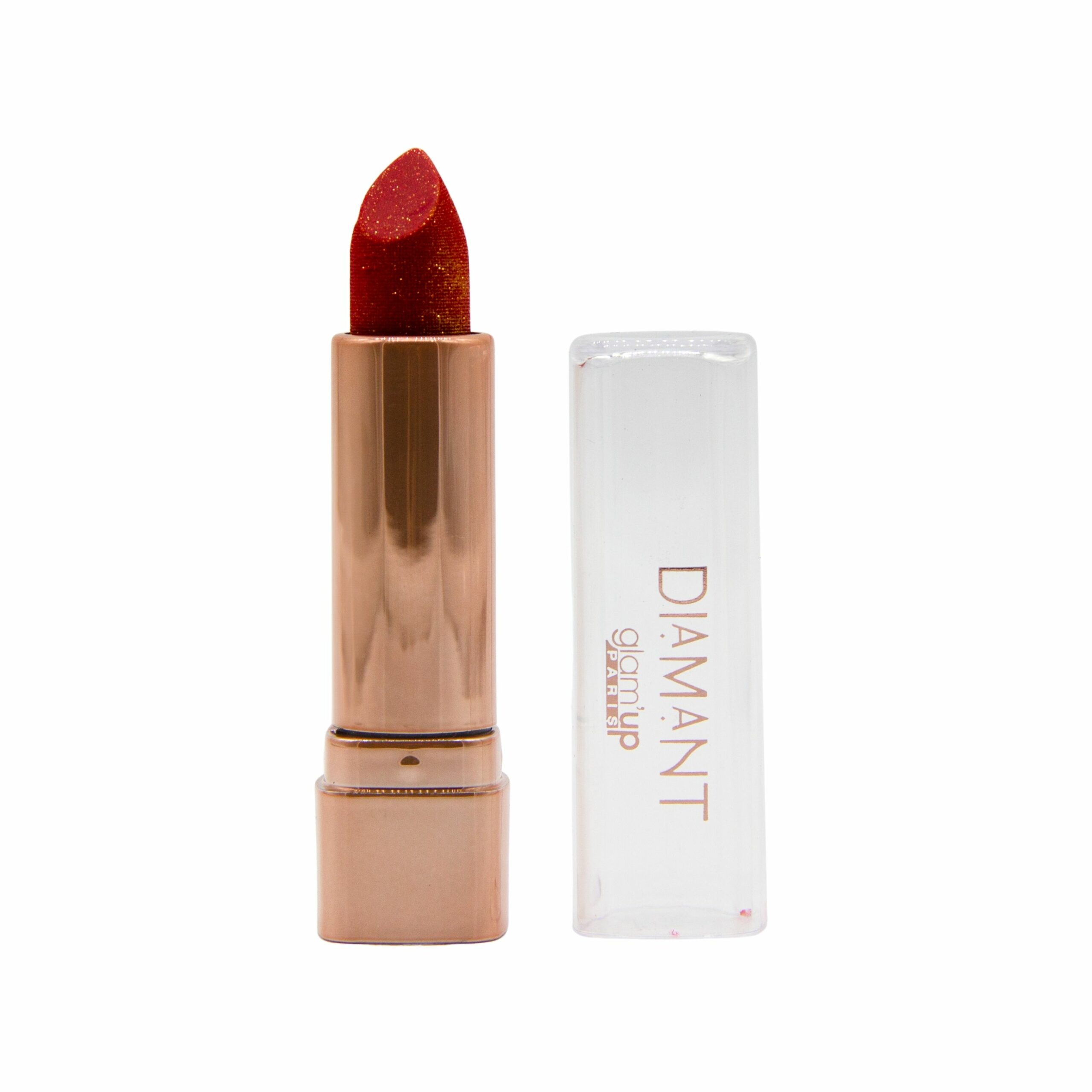 Glam'Up Les Lèvres rouge diamant Red Coral N°3 pailleté
