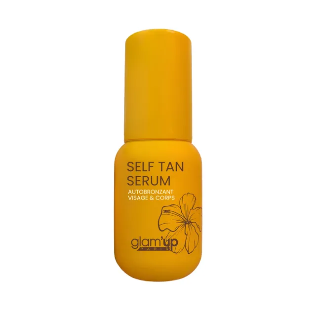 Glam'Up Self Tan Serum Autobronzant Hydratant Visage