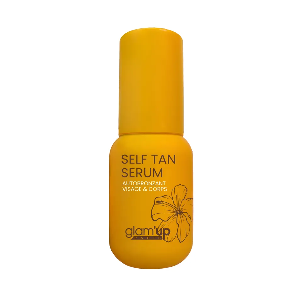 Glam'Up Self Tan Serum Autobronzant Hydratant Visage