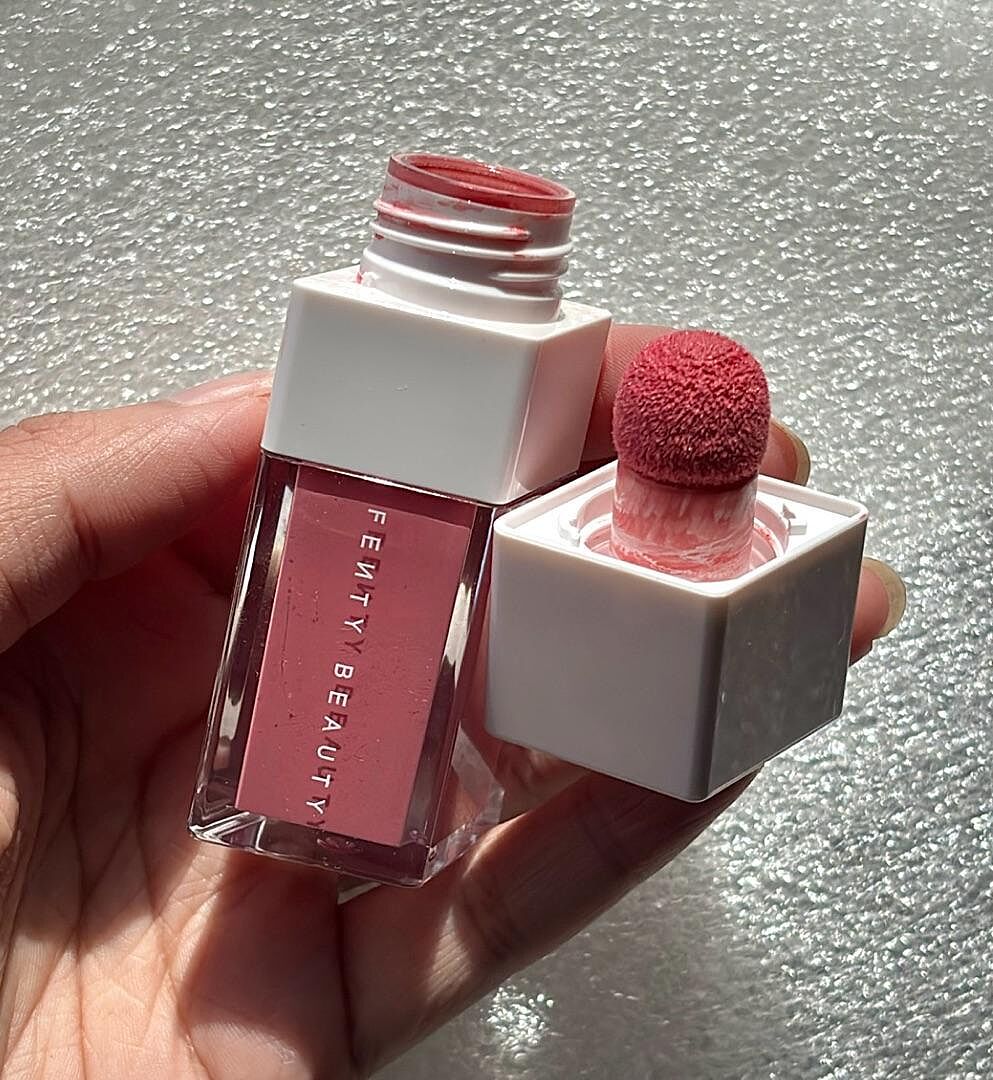 Fenty Beauty Shake N Play Blush Liquide Quit Wine'in Prune