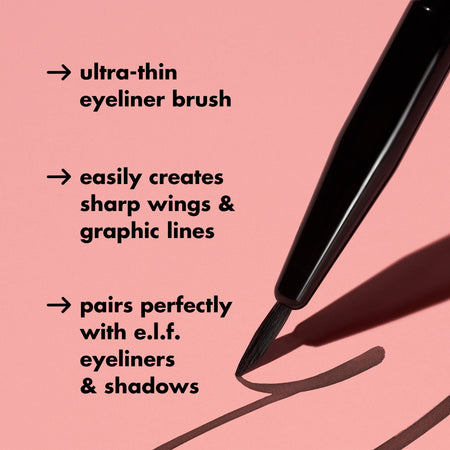e.l.f. Ultra Fine Eyeliner Brush pinceau yeux précision