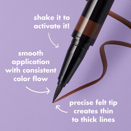 E.L.F. Eyes H2O Proof Eyeliner Feutre Noir Waterproof