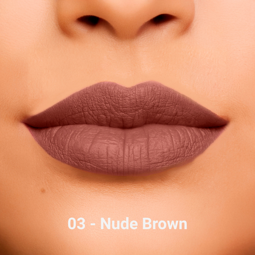 Etoile by Rougj Crayon Lèvres Waterproof 03 Nude Brown Mat