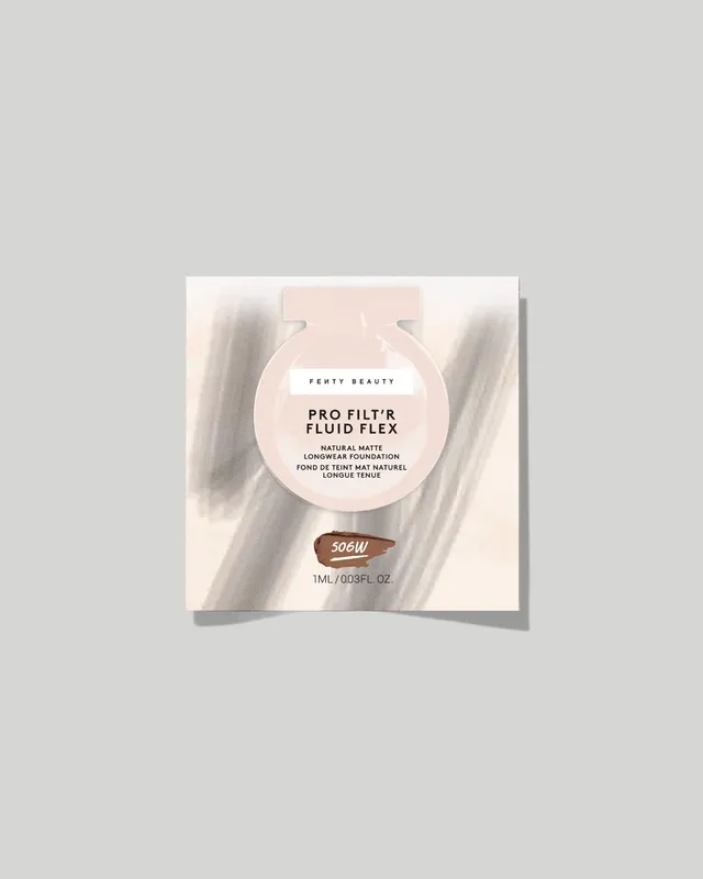 Fenty Beauty Pro Filt'r fond de teint 506W échantillon teint unifié