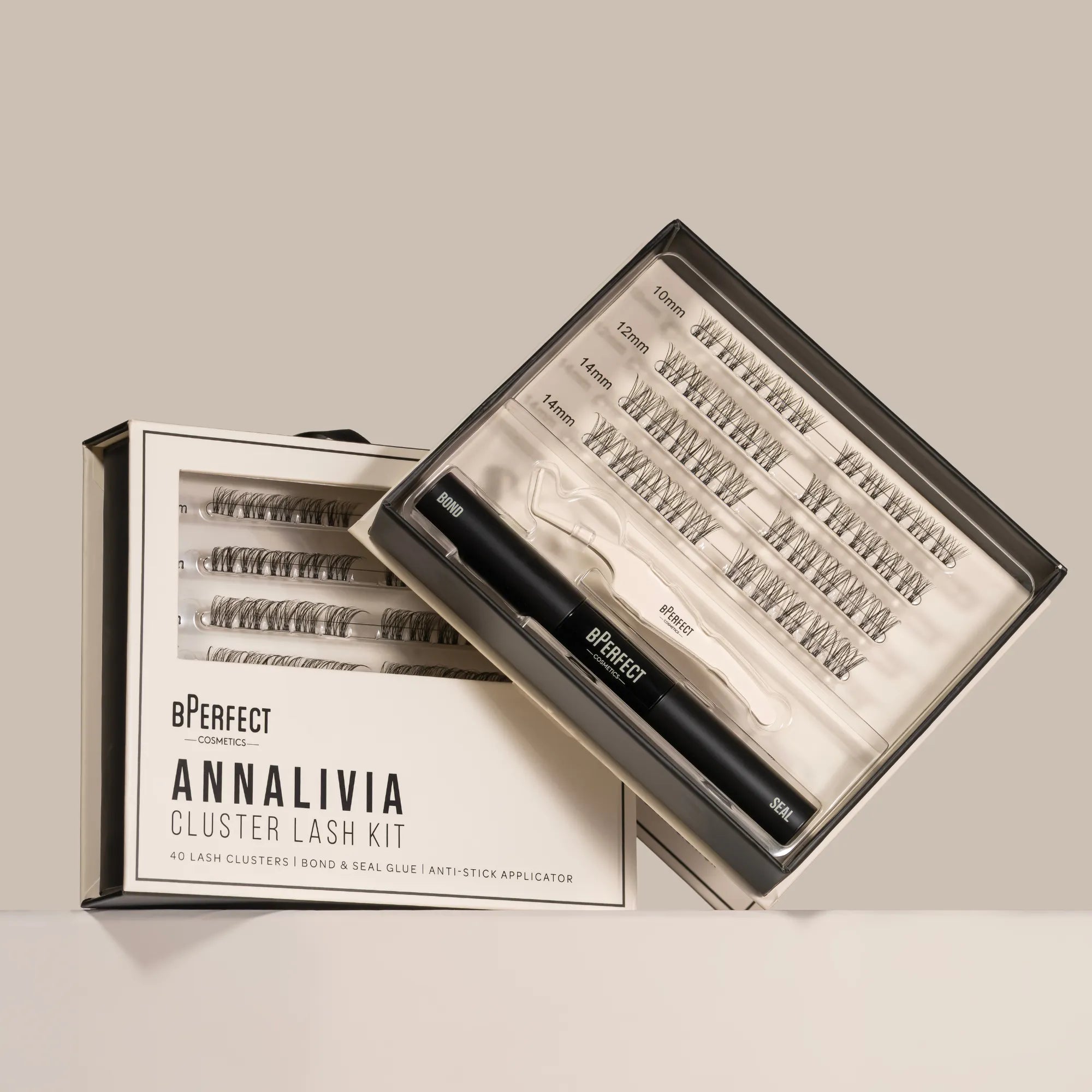 BPerfect x Annalivia Faux Cils Clusters 40 Pièces + Colle