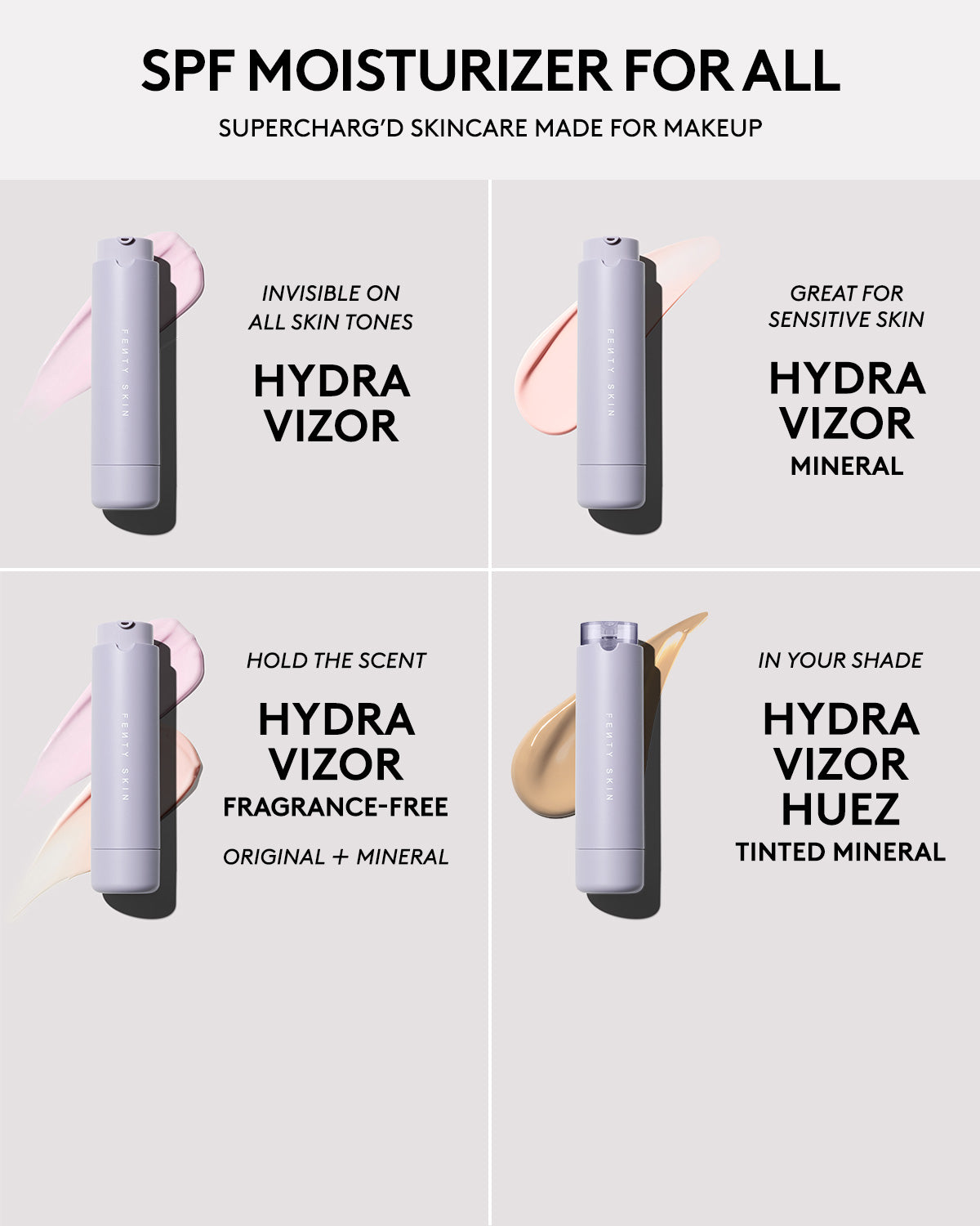Fenty Beauty Hydra Vizor boîtier rechargeable soin visage