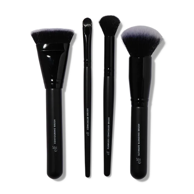 E.L.F Foundation Concealer kit pinceaux teint synthétiques