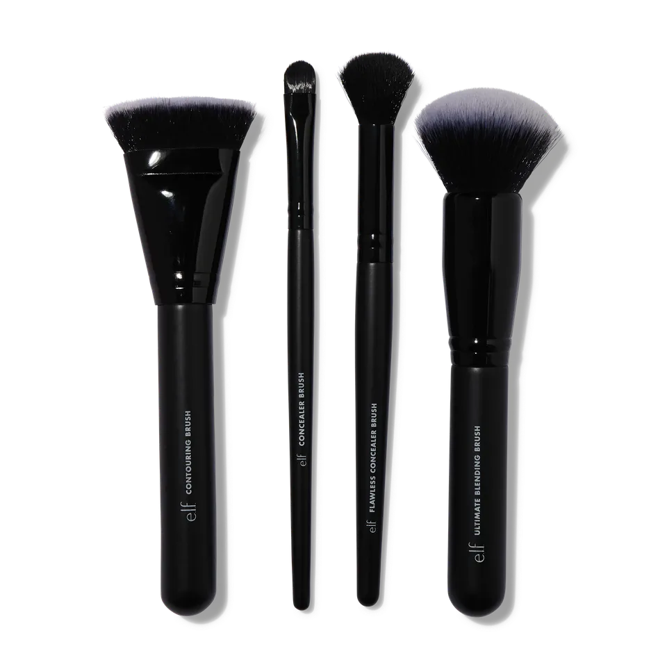 E.L.F Foundation Concealer kit pinceaux teint synthétiques