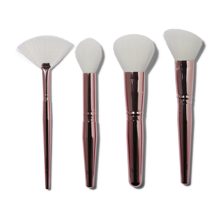 E.L.F. Blush Bronzer Highlighter Brush Set 3 pinceaux