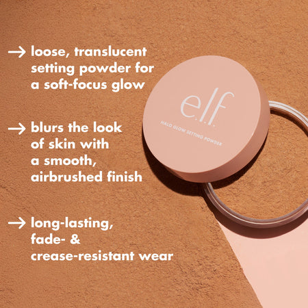 E.L.F. Halo Glow poudre libre fixante éclat naturel
