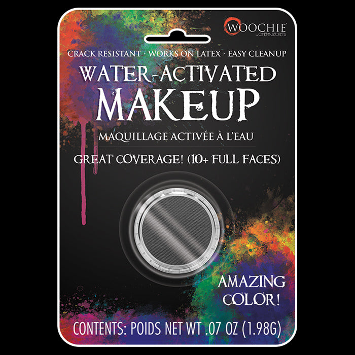 Woochie Maquillage Eau Gris Foncé Dark Grey 0.1 oz Halloween