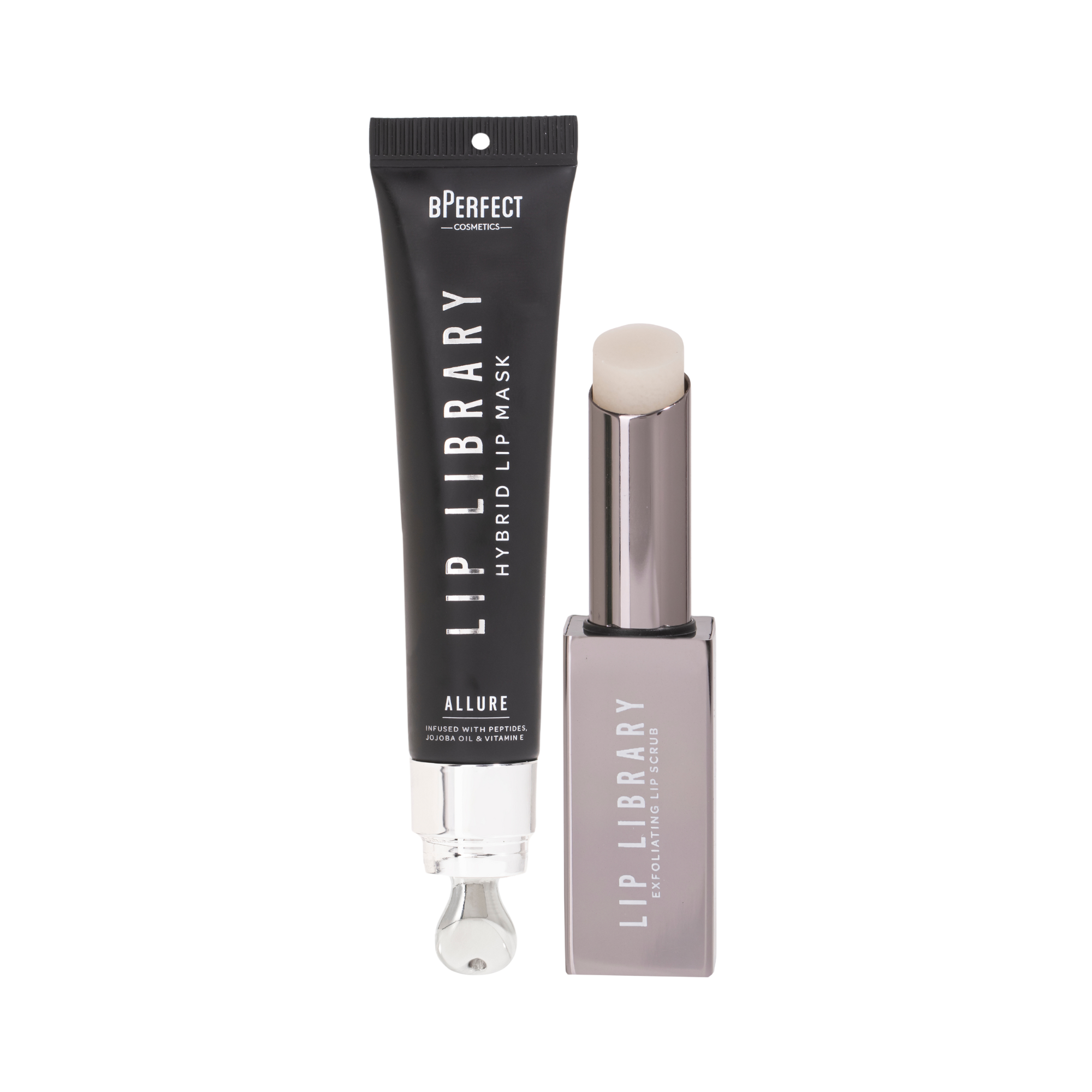 BPerfect Lip Library Coffret lèvres gommage + masque hydratant