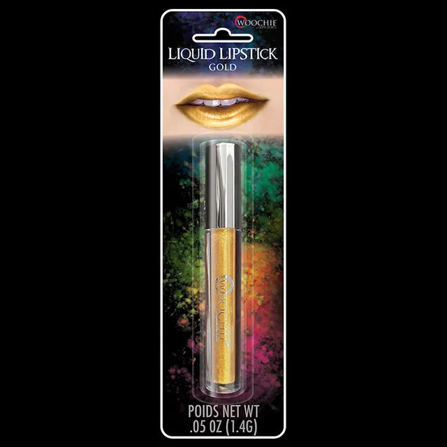 Cinema Secrets Woochie gloss lèvres Gold métallique