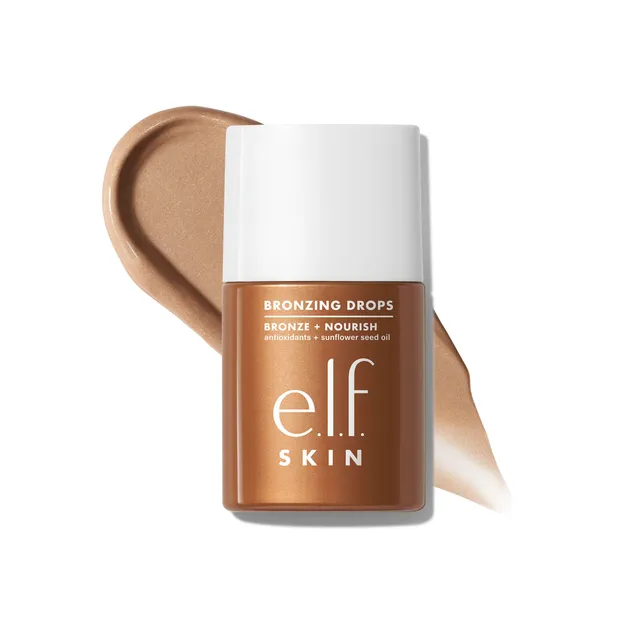 e.l.f. Face Bronzing Drops sérum bronzant éclat soleil