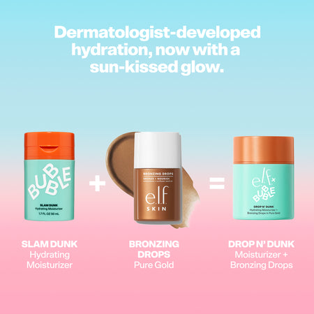 e.l.f. Face Drop N' Dunk Gouttes Bronzantes + Soin