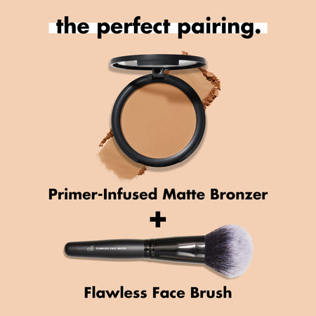 e.l.f. Primer-Infused Matte Bronzer poudre mate