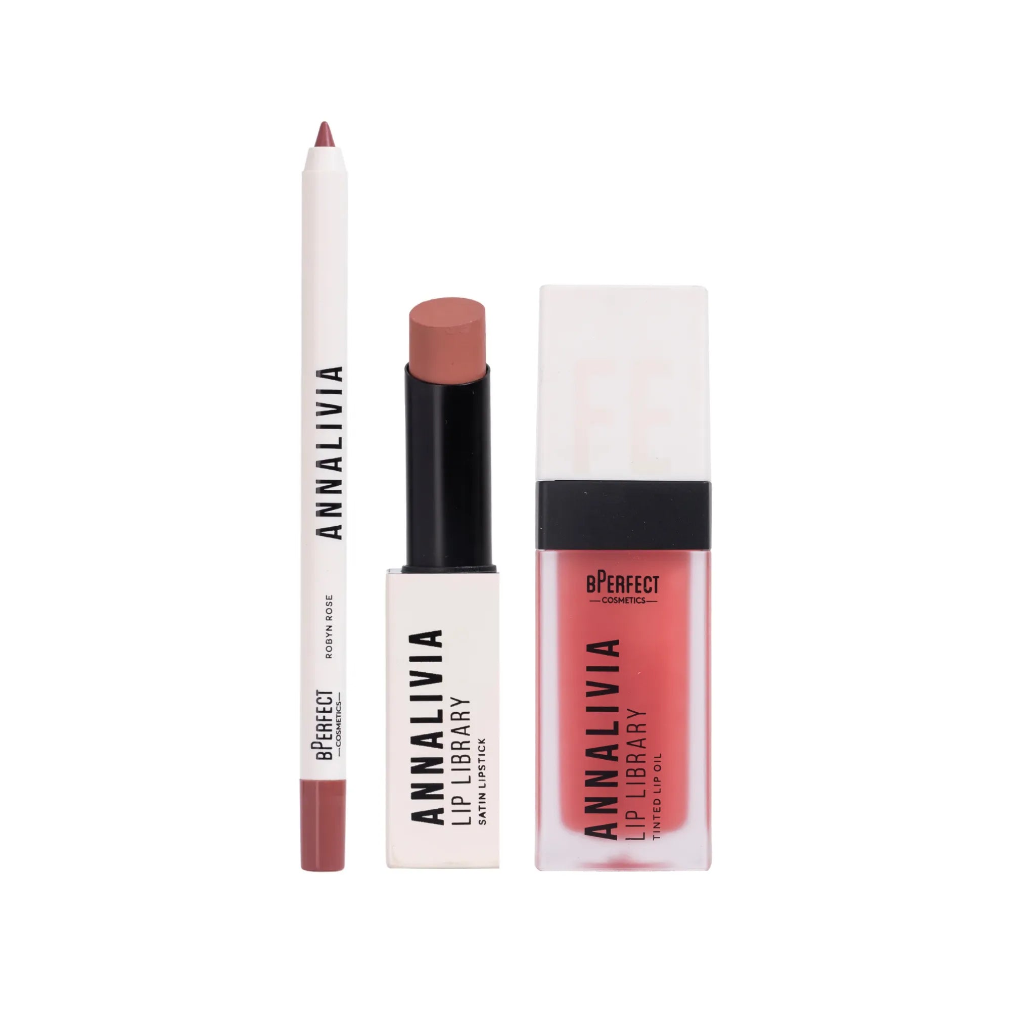 BPerfect x Annalivia Lip Library Trio kit lèvres Baby Boo 3 pièces