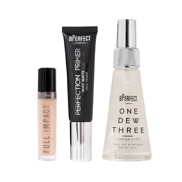 Be Perfect Conceal & Set trio teint mat longue tenue 3 pièces