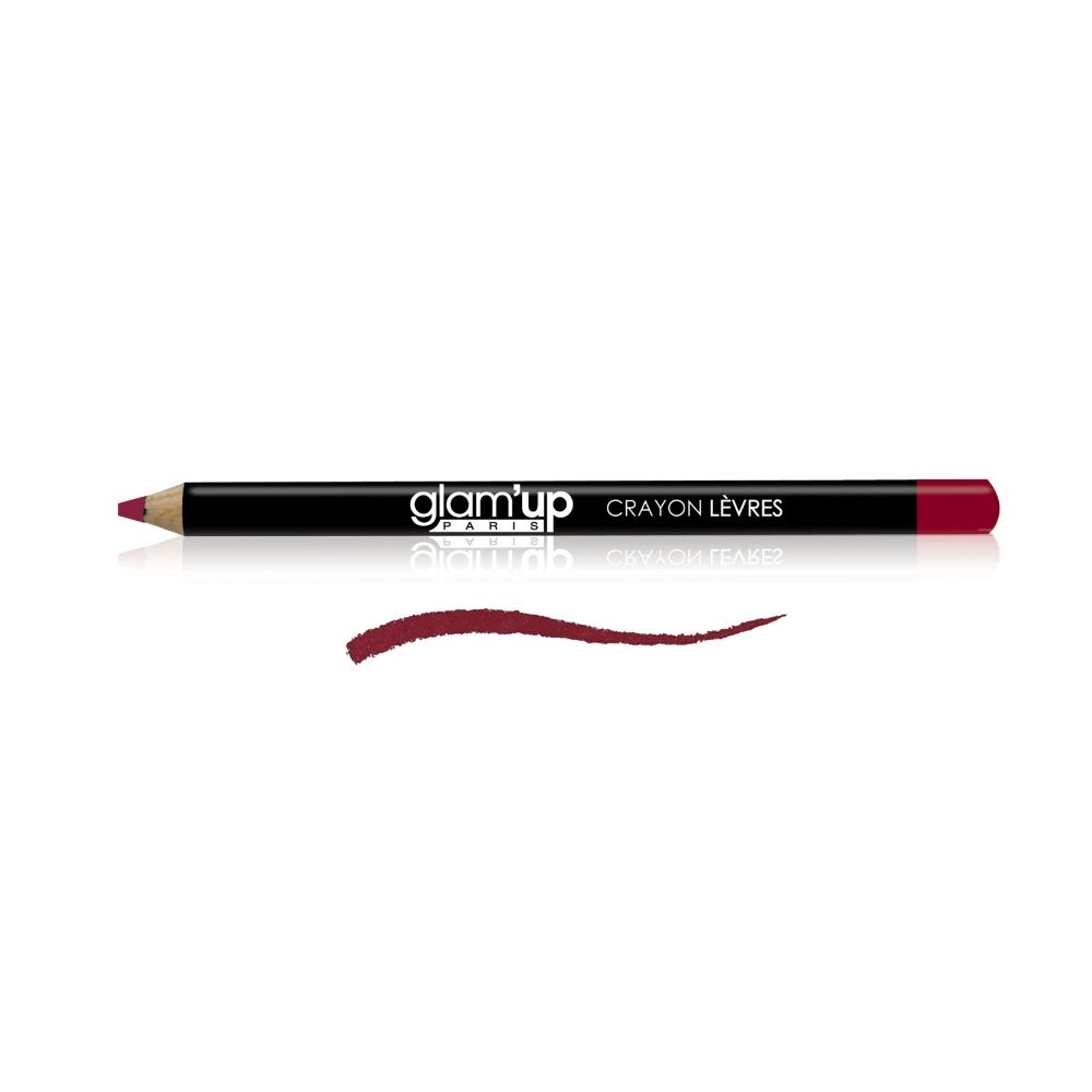 Glam'Up Les Lèvres crayon lèvres Bordeaux N°1 tracé précis