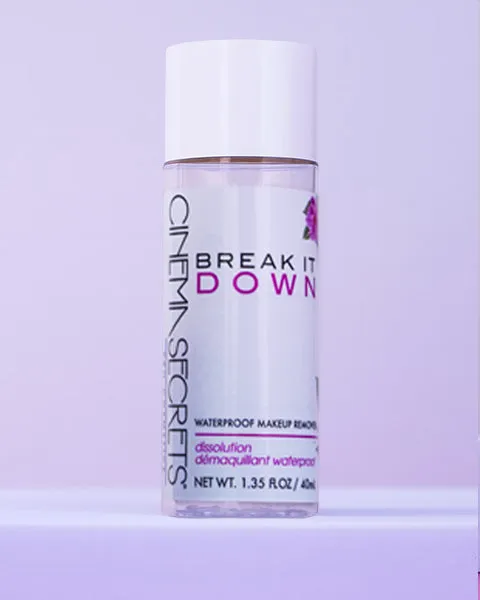 Cinema Secrets Prep & Set Break It Down démaquillant waterproof mini