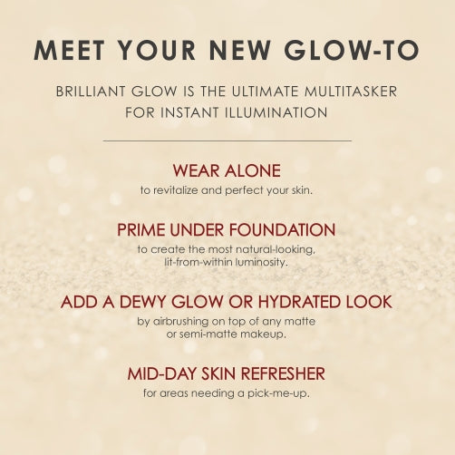 TEMPTU Brilliant Glow base éclat Fair to Light 1 oz