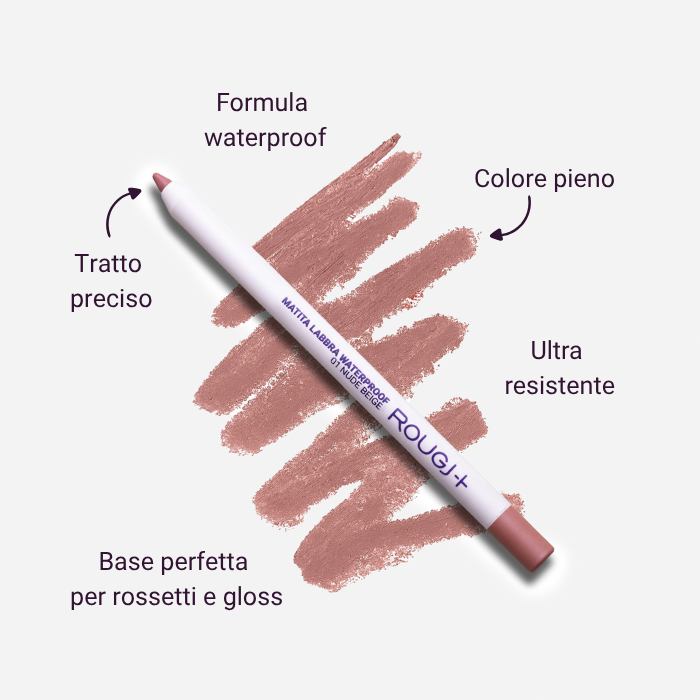 Etoile by Rougj Crayon lèvres waterproof 01 Beige nude