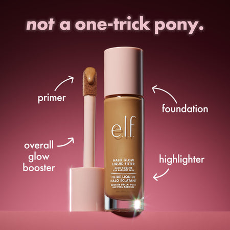 E.l.f. Face Halo Glow Liquid Filter enlumineur teint éclat