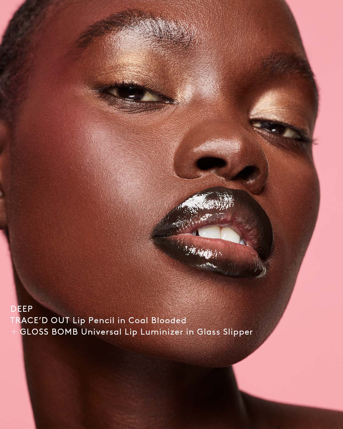 Fenty Beauty Trace'd Out crayon lèvres Coal Blooded tenue 8h