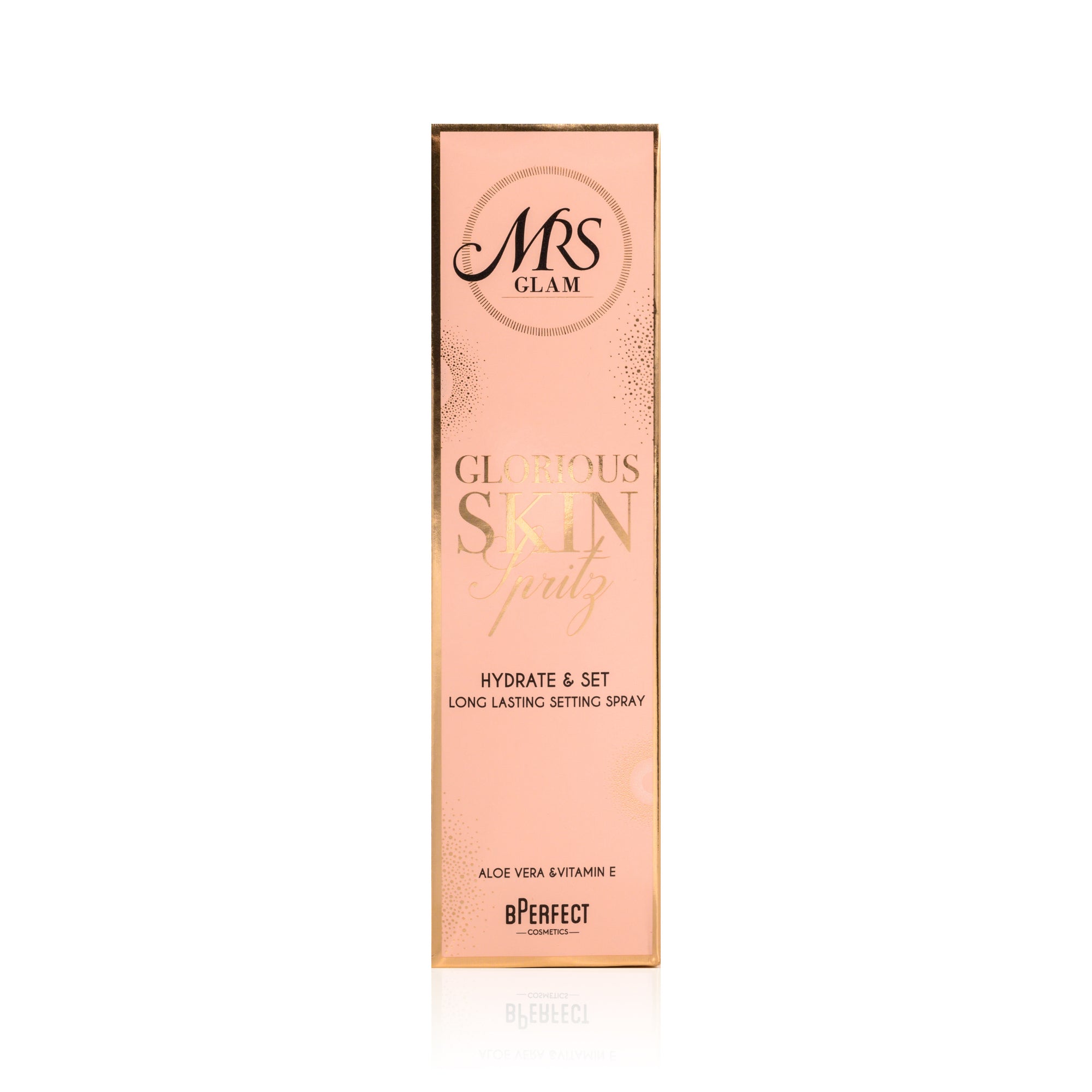 Be Perfect Mrs Glam Glorious Skin Spritz spray fixateur 100 ml vitamine E