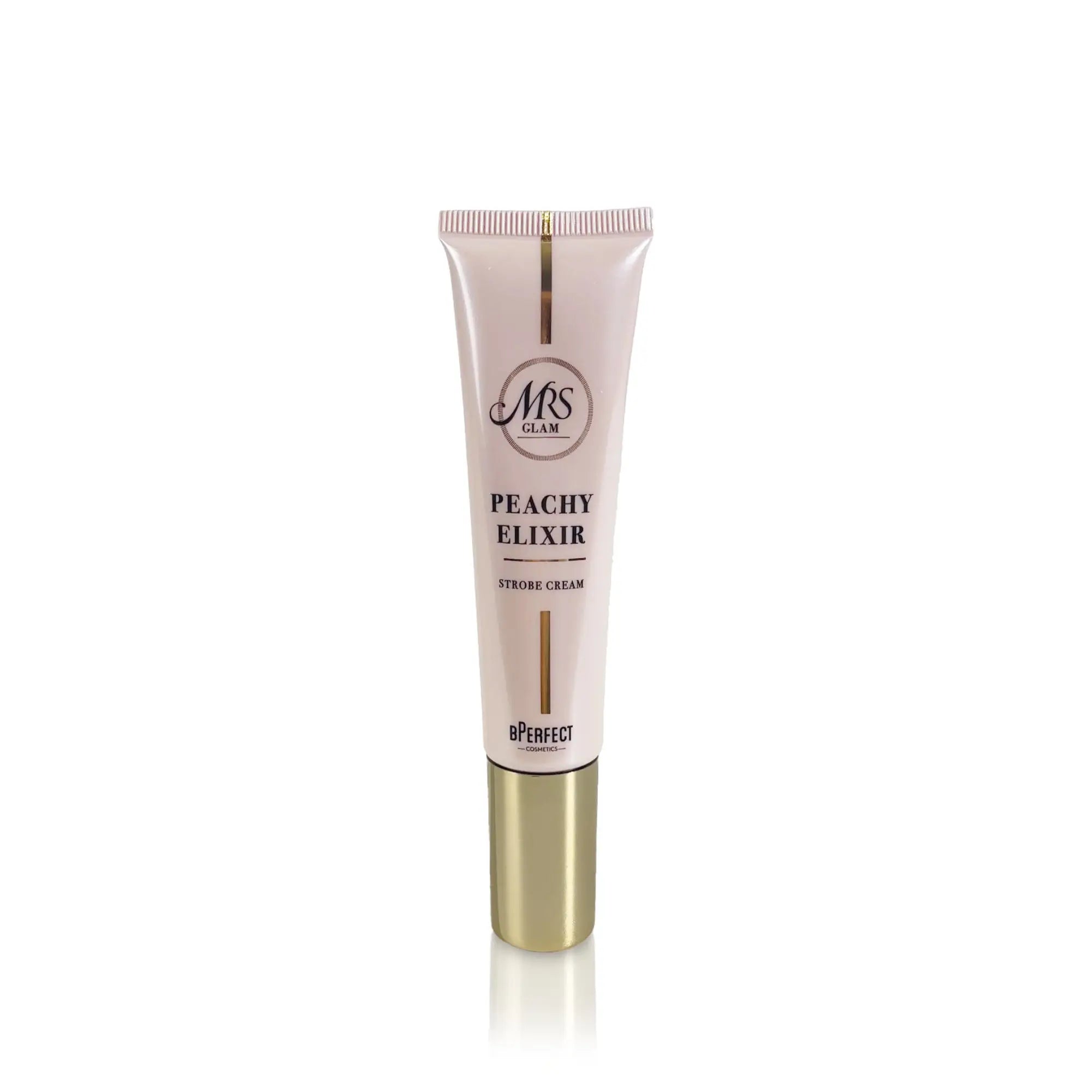 Be Perfect Mrs Glam Peachy Elixir crème strobe éclat