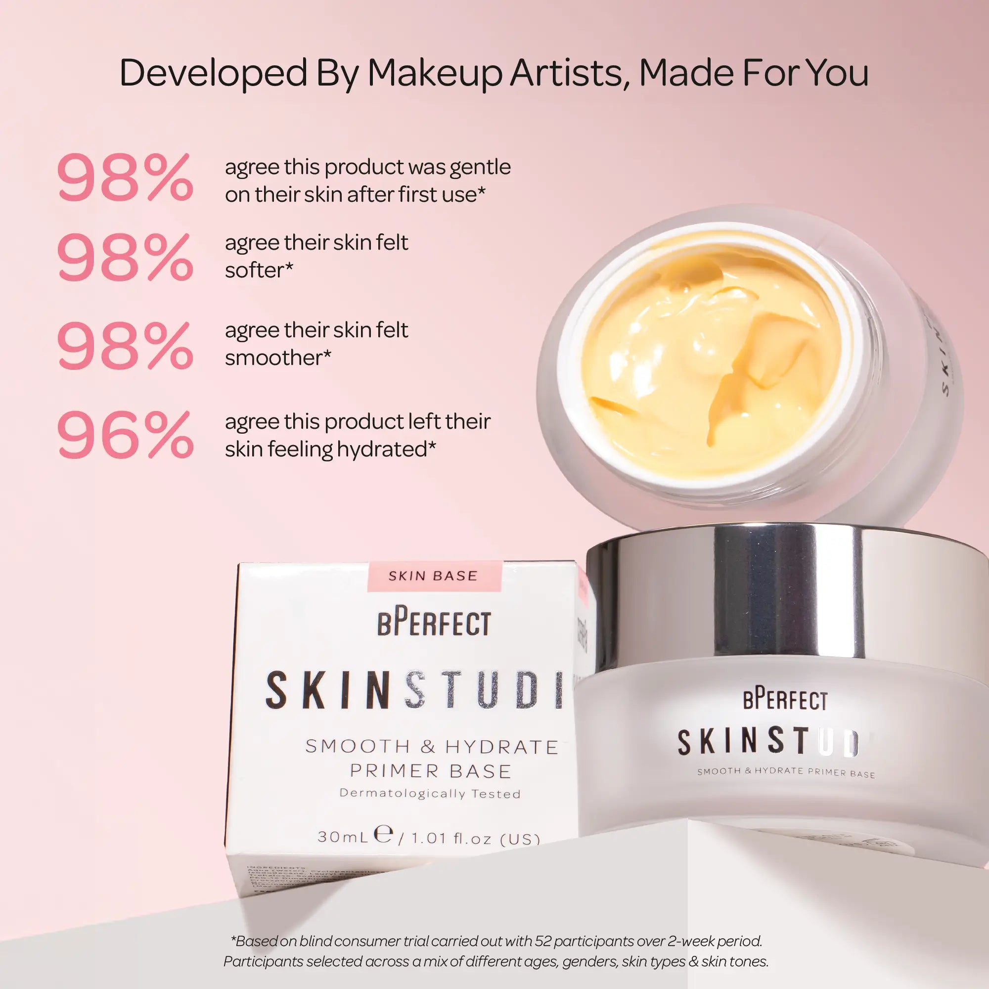 Be Perfect Skin Studio Base Maquillage Smooth Hydrate 30ml Lissante