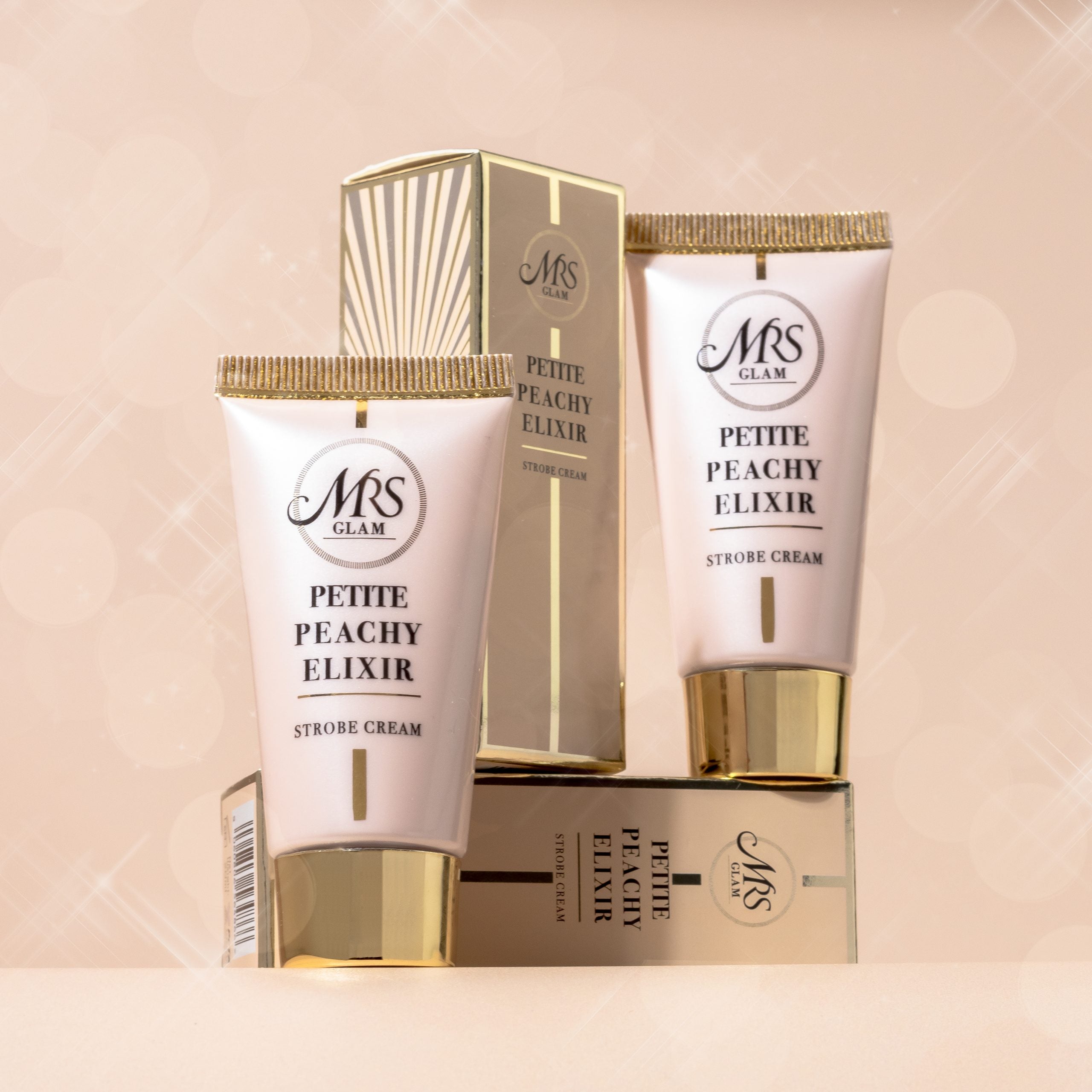 Mrs Glam Peachy Elixir crème illuminatrice visage 20 ml