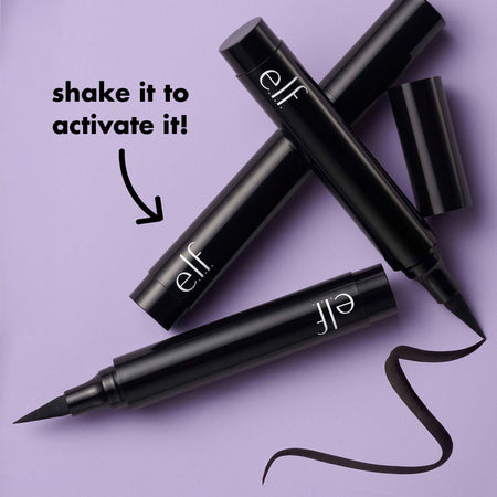 e.l.f. Wide Glide Eyeliner Pen feutre noir intense