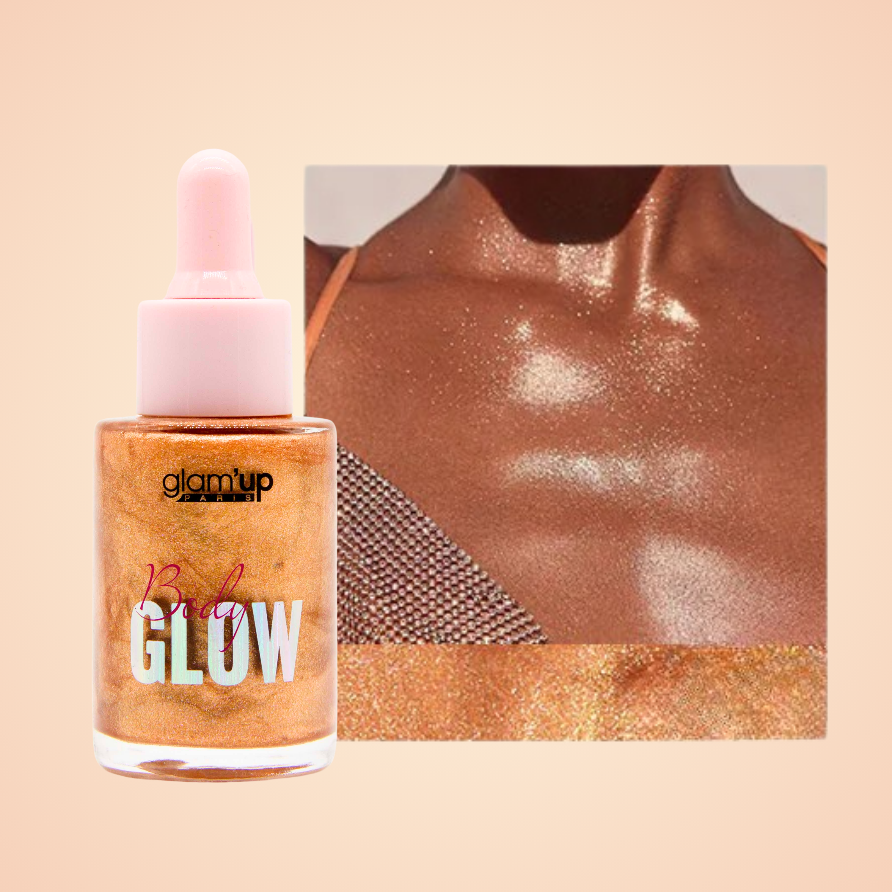 GLAM'UP Body Glow Sun Bath N°3 enlumineur corps