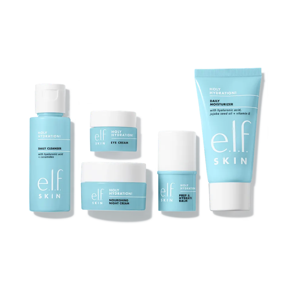 E.L.F. Moisturizers Jet Set Kit Hydratation 5 Soins Voyage