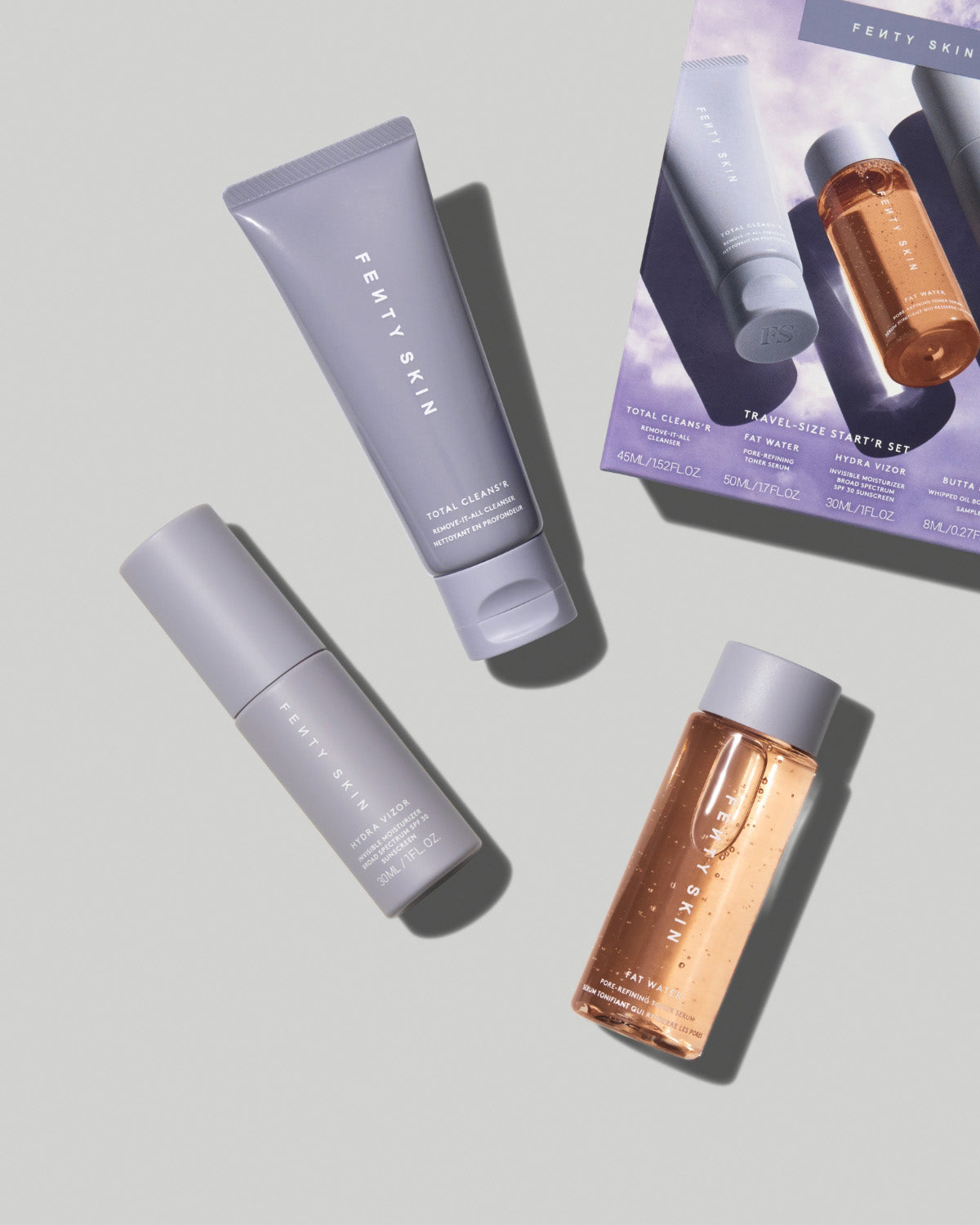 Fenty Skin Start'r Set Coffret soin voyage peau mixte SPF20