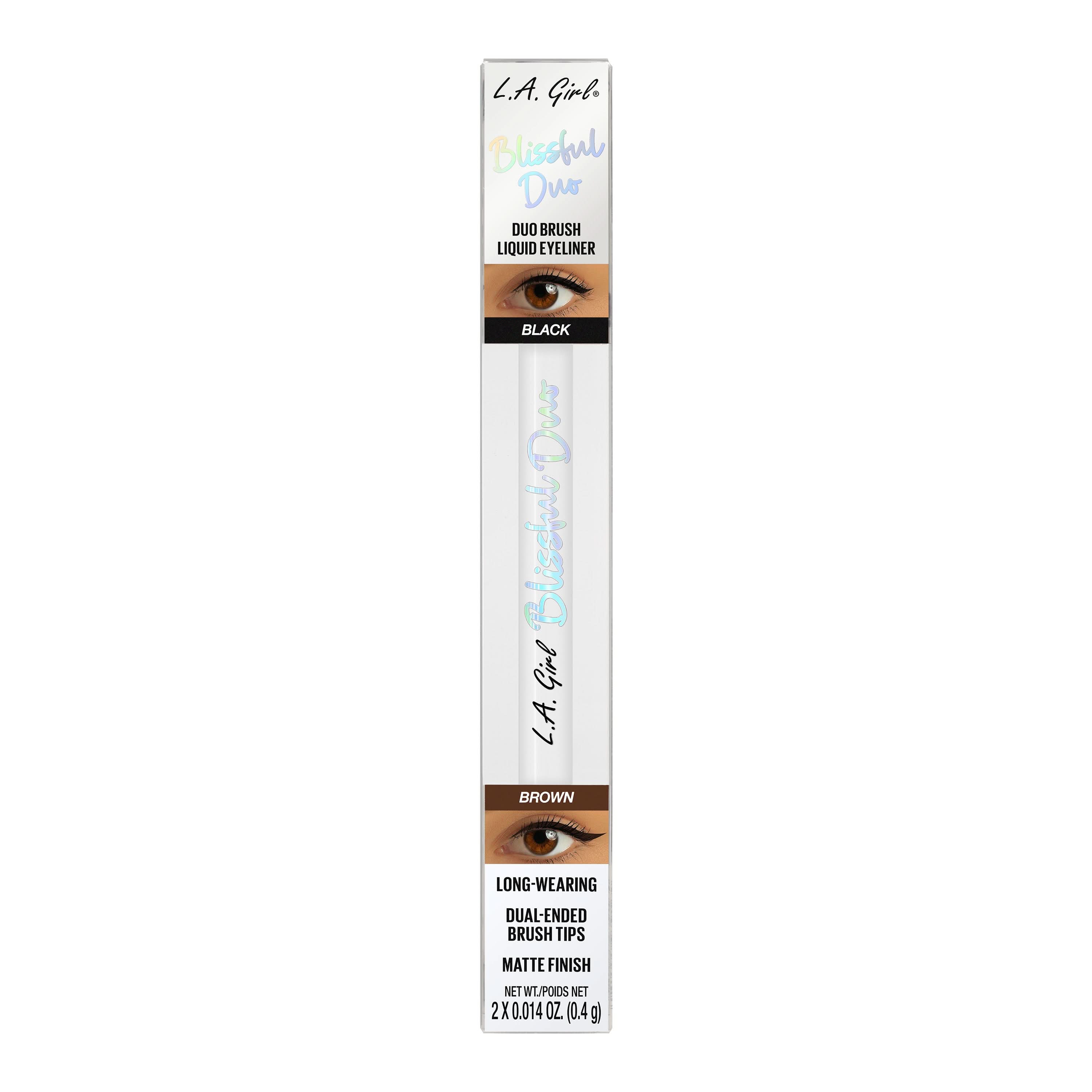 L.A. Girl Eyeliner Blissful Duo eyeliner G97916 Noir Marron