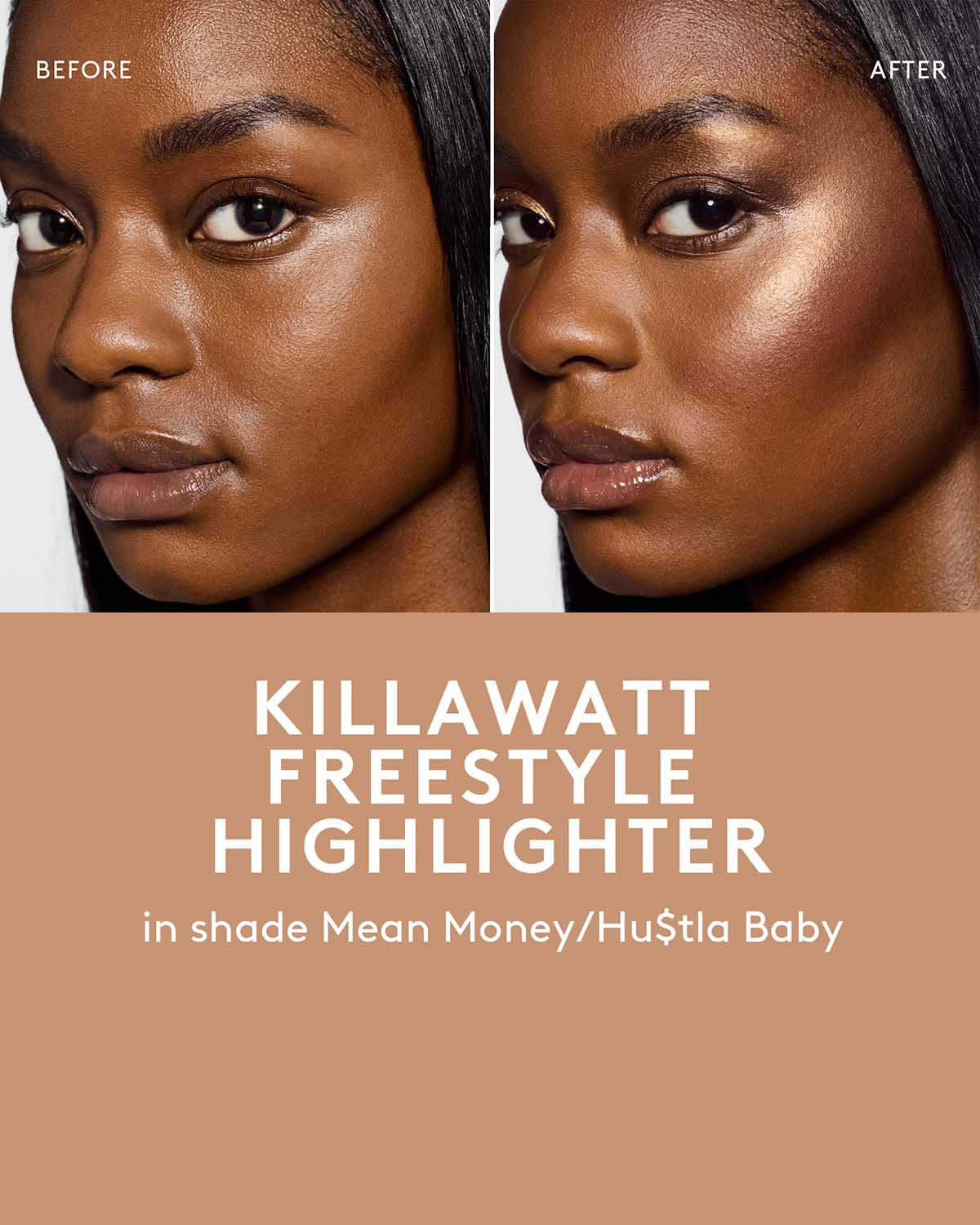 Fenty Beauty Killawatt highlighter Hu$tla Baby mini shimmer