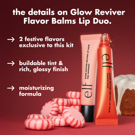 e.l.f. Glow Reviver duo baume à lèvres parfumé 2 pcs