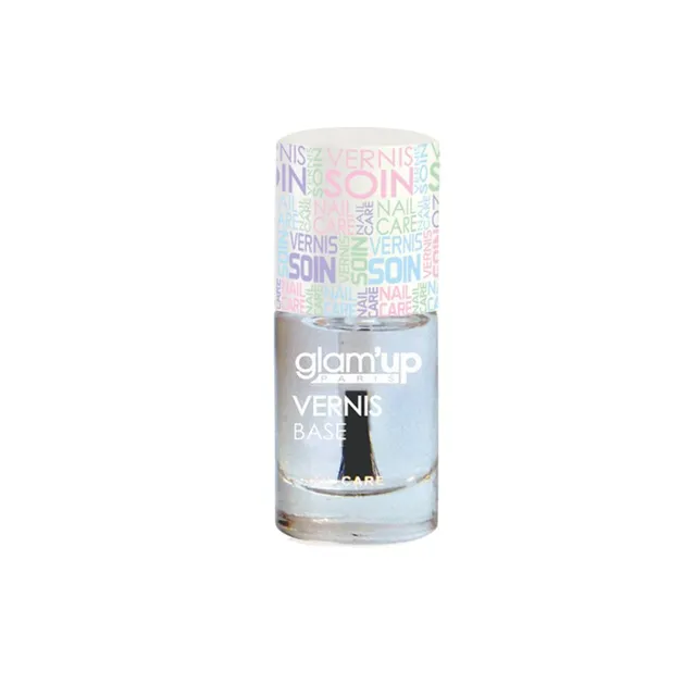 GLAM'UP Les Ongles Vernis Soins Base vernis soin transparent