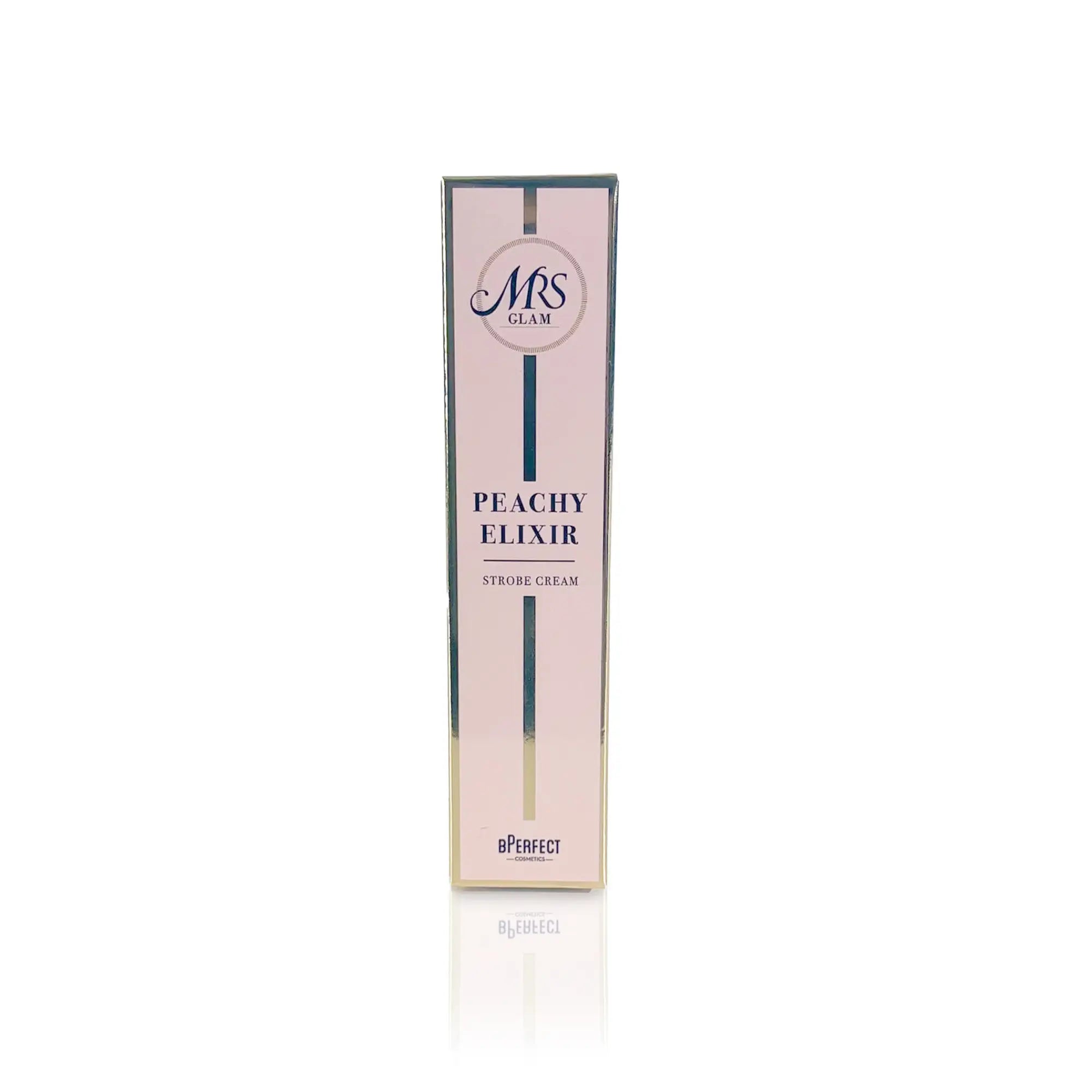 Be Perfect Mrs Glam Peachy Elixir crème strobe éclat