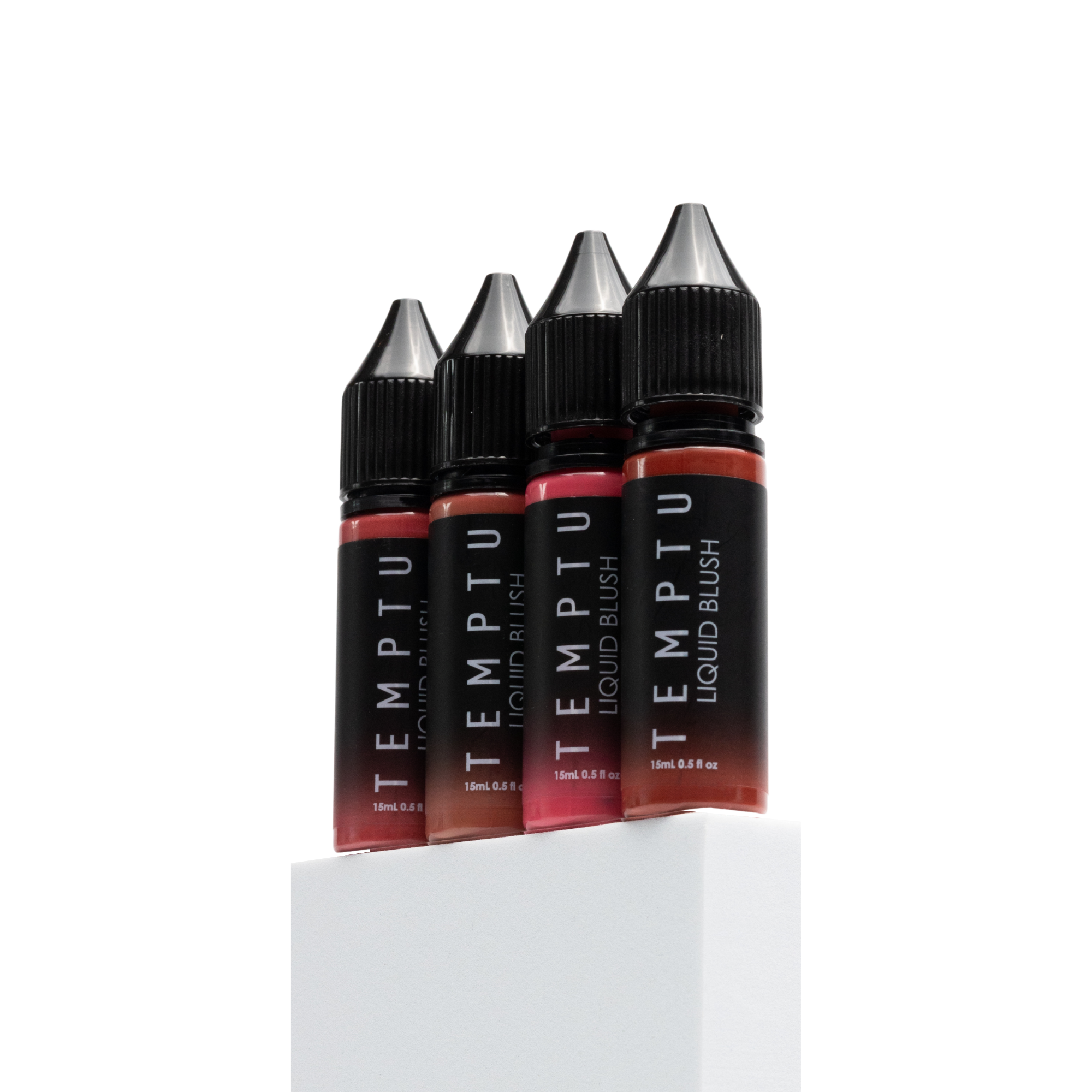 TEMPTU Liquid Blush Set Blush Liquide 4 Teintes Semi-Mat