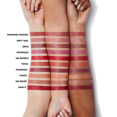 E.L.F. O Face rouge à lèvres satin noir pigmenté