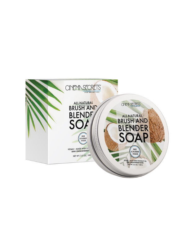 Cinema Secrets Brush Cleaners Savon Pinceaux Vegan Coco