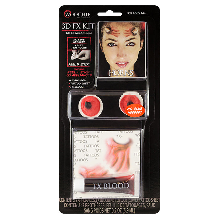 Cinema Secrets Woochie Peel & Stick kit cornes 3D FX