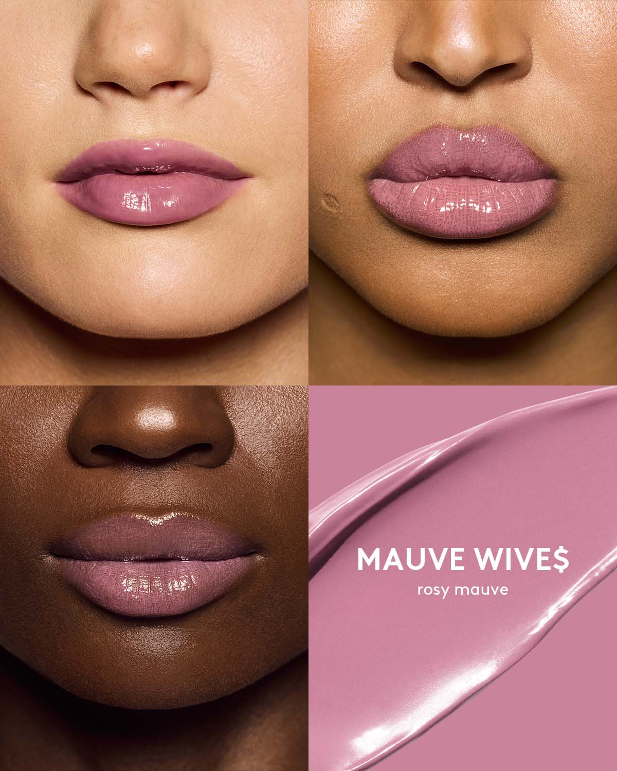 Fenty Beauty Gloss Bomb Cream Gloss Lèvres Mauve Wives 9 mL Brillant