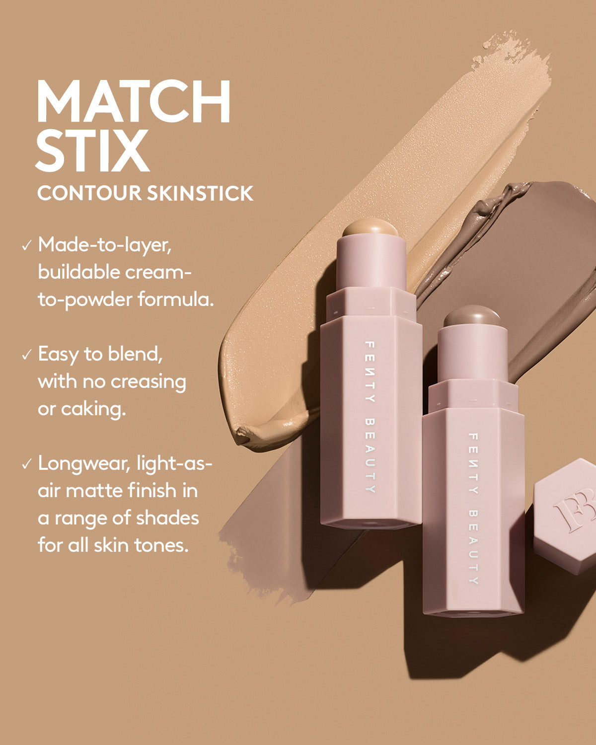 Fenty Beauty Mini Match Stix Duo coffret contour teinte Medium
